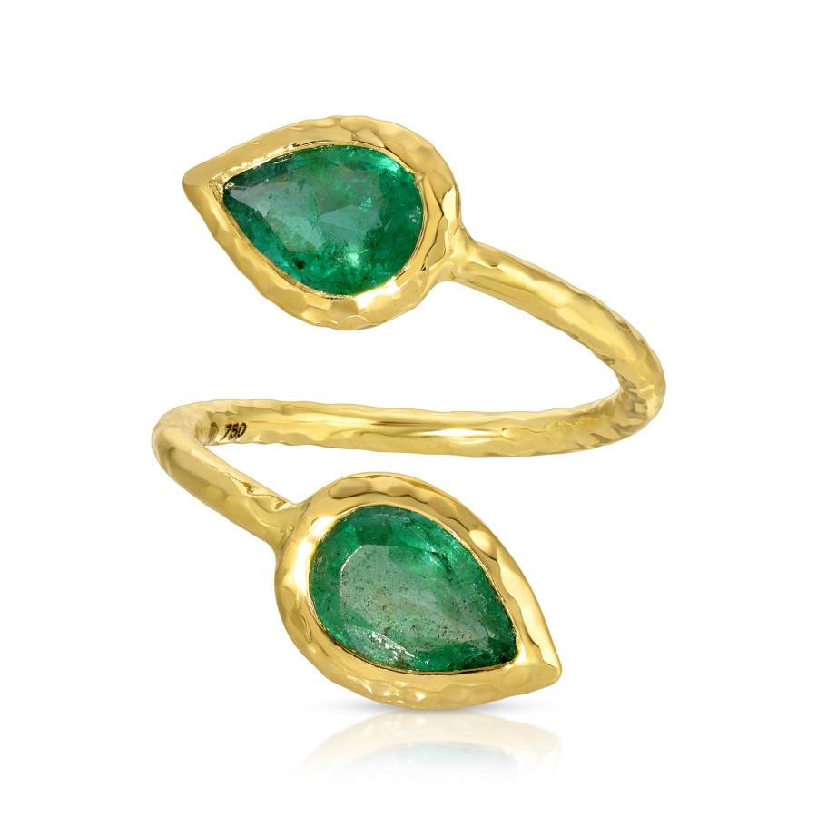 Rings Octavia Elizabeth | Moi & Toi Ring - Emerald