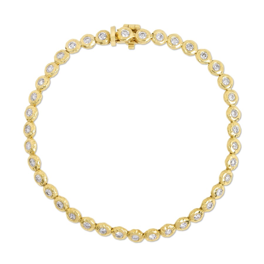 Bracelets & Cuffs Octavia Elizabeth | Nesting Gem Tennis Bracelet - Diamond