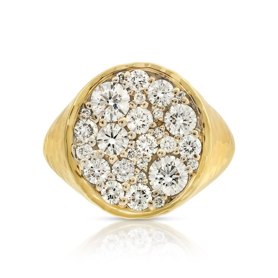 Rings Octavia Elizabeth | The Octavia Signet Ring - Diamond