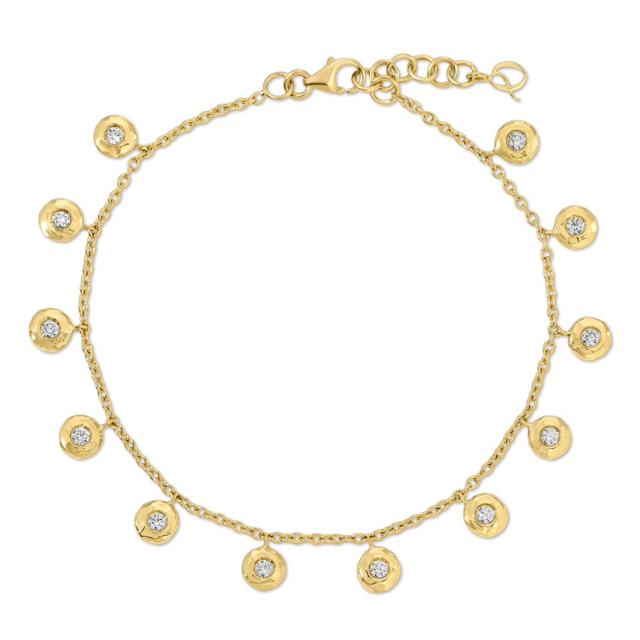 Anklets Octavia Elizabeth | Twelve Diamond Nesting Gem Anklet