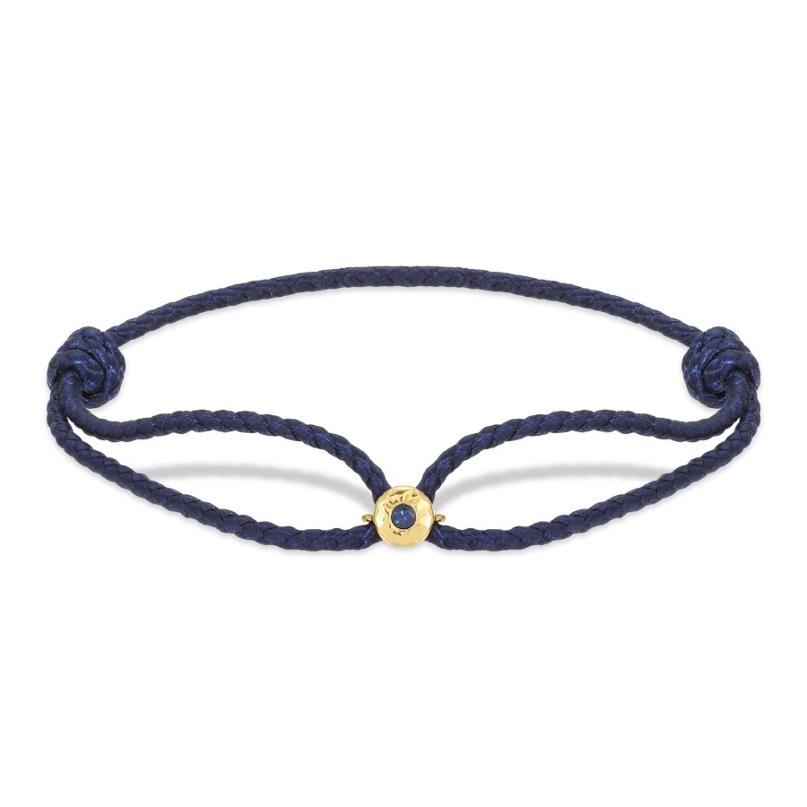 Men Octavia Elizabeth | Sapphire Parachute Nesting Gem Bracelet - Men'S - Navy