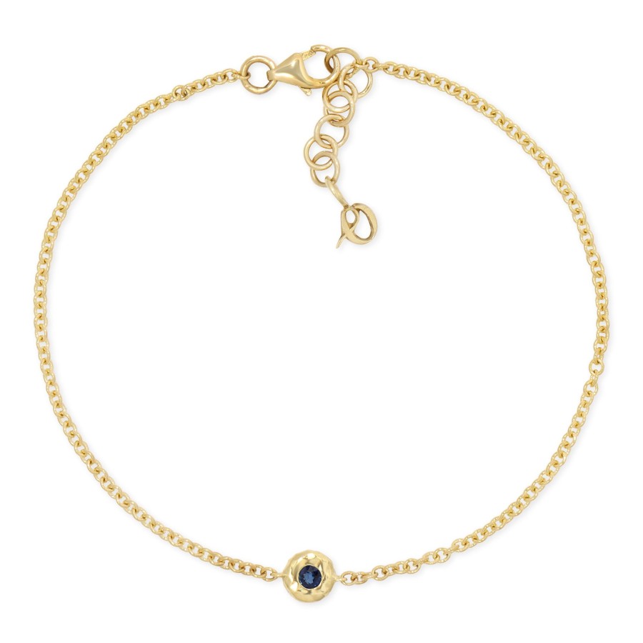 Bracelets & Cuffs Octavia Elizabeth | Nesting Gem Bracelet - Sapphire