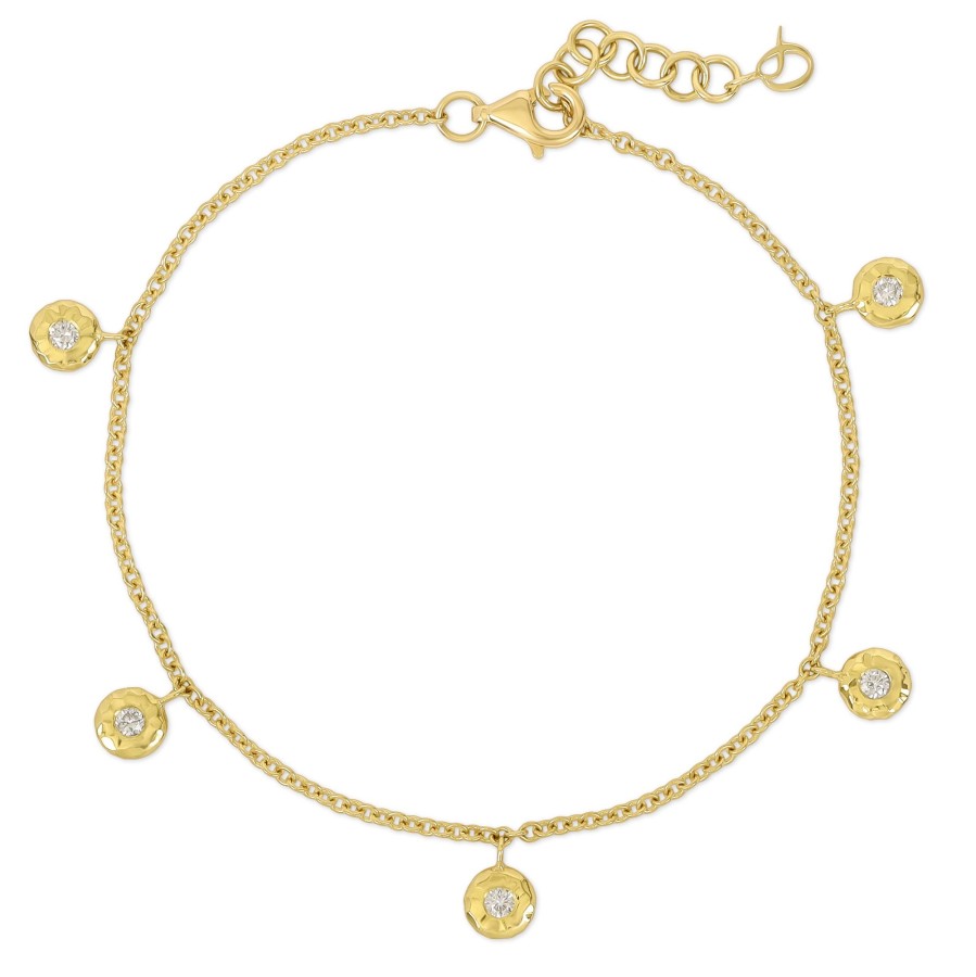 Bracelets & Cuffs Octavia Elizabeth | Five Nesting Gem Bracelet - Diamond