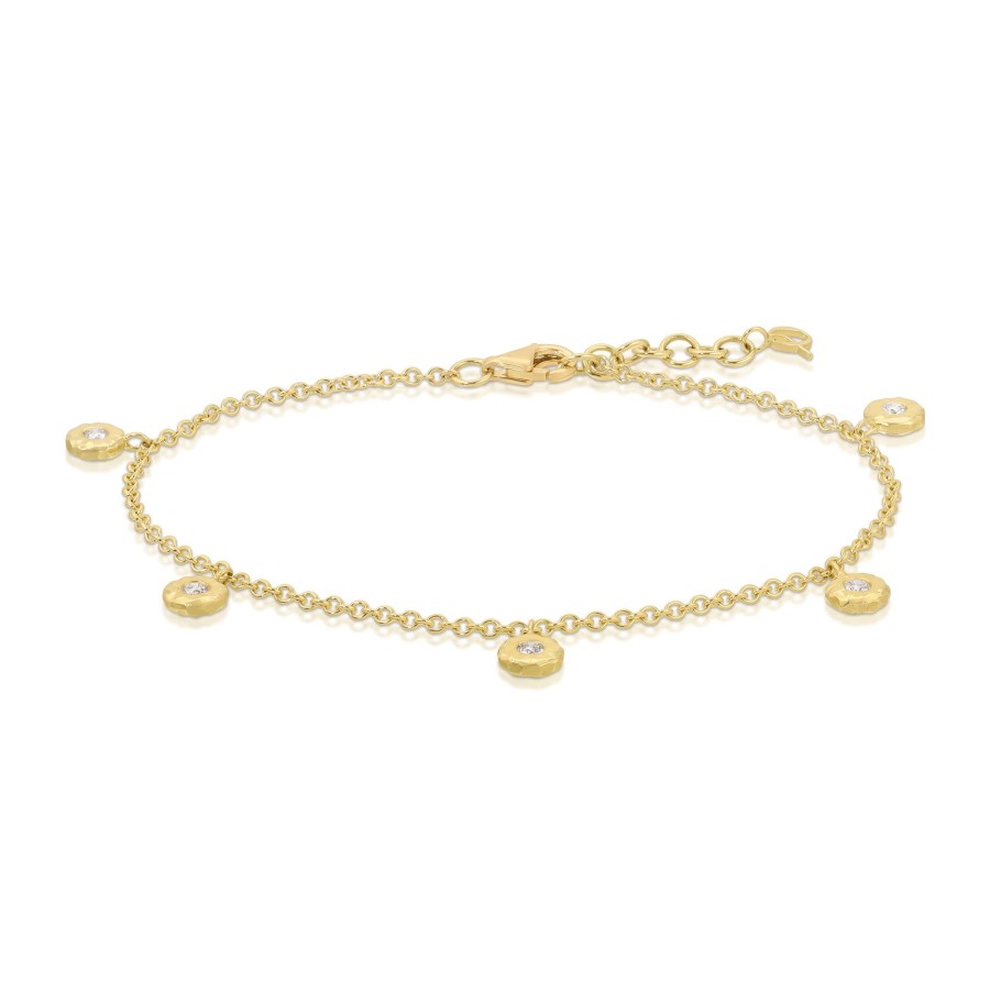 Bracelets & Cuffs Octavia Elizabeth | Five Nesting Gem Bracelet - Diamond