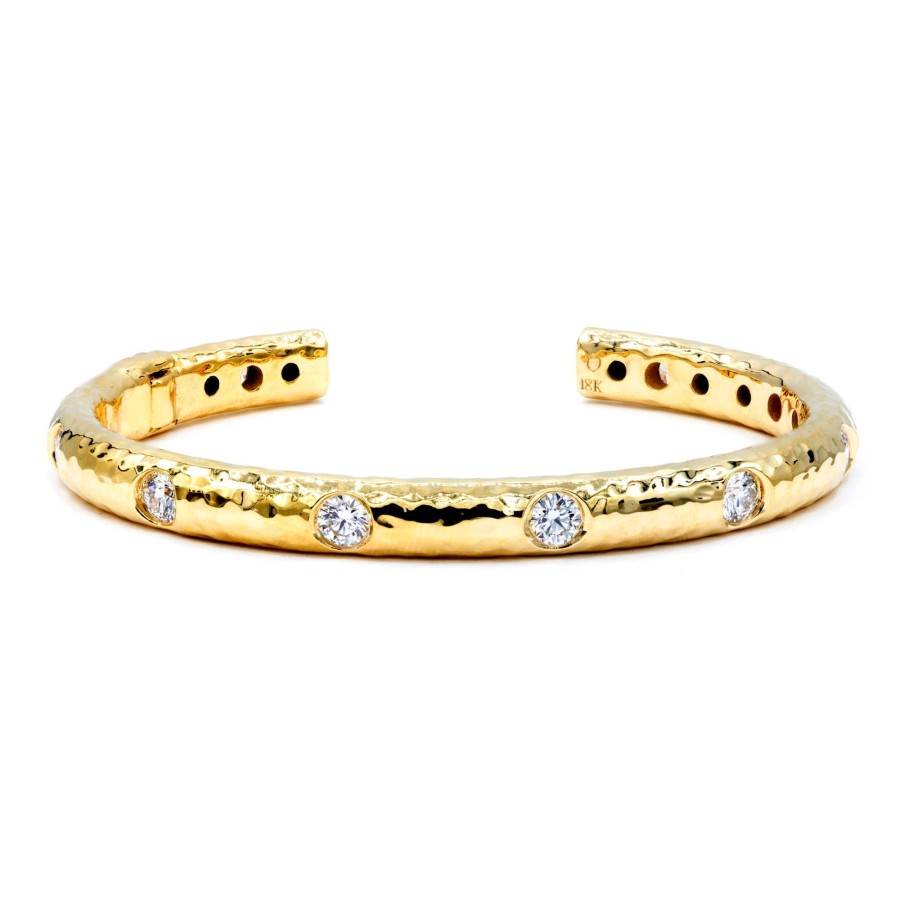 Bracelets & Cuffs Octavia Elizabeth | Diamond Cuff Bracelet