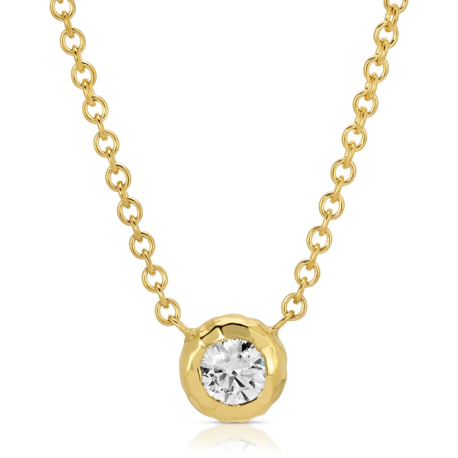 Necklaces Octavia Elizabeth | Nesting Gem Necklace - 0.25 Carat Diamond