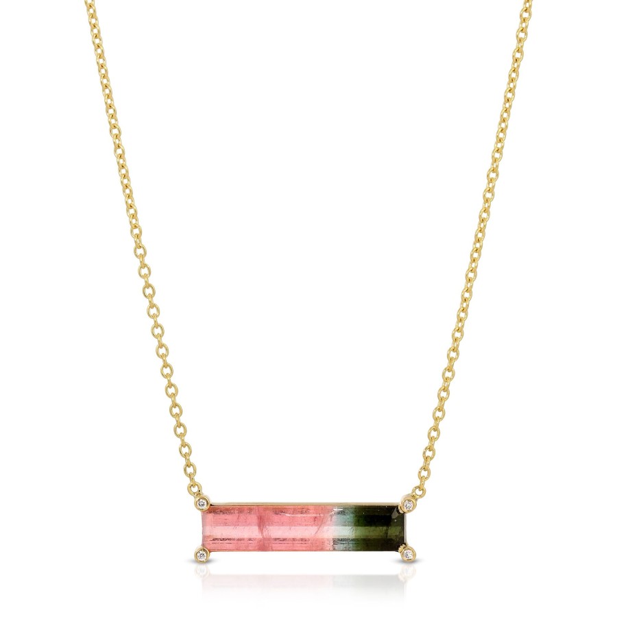 Necklaces Octavia Elizabeth | Bi-Color Tourmaline Necklace