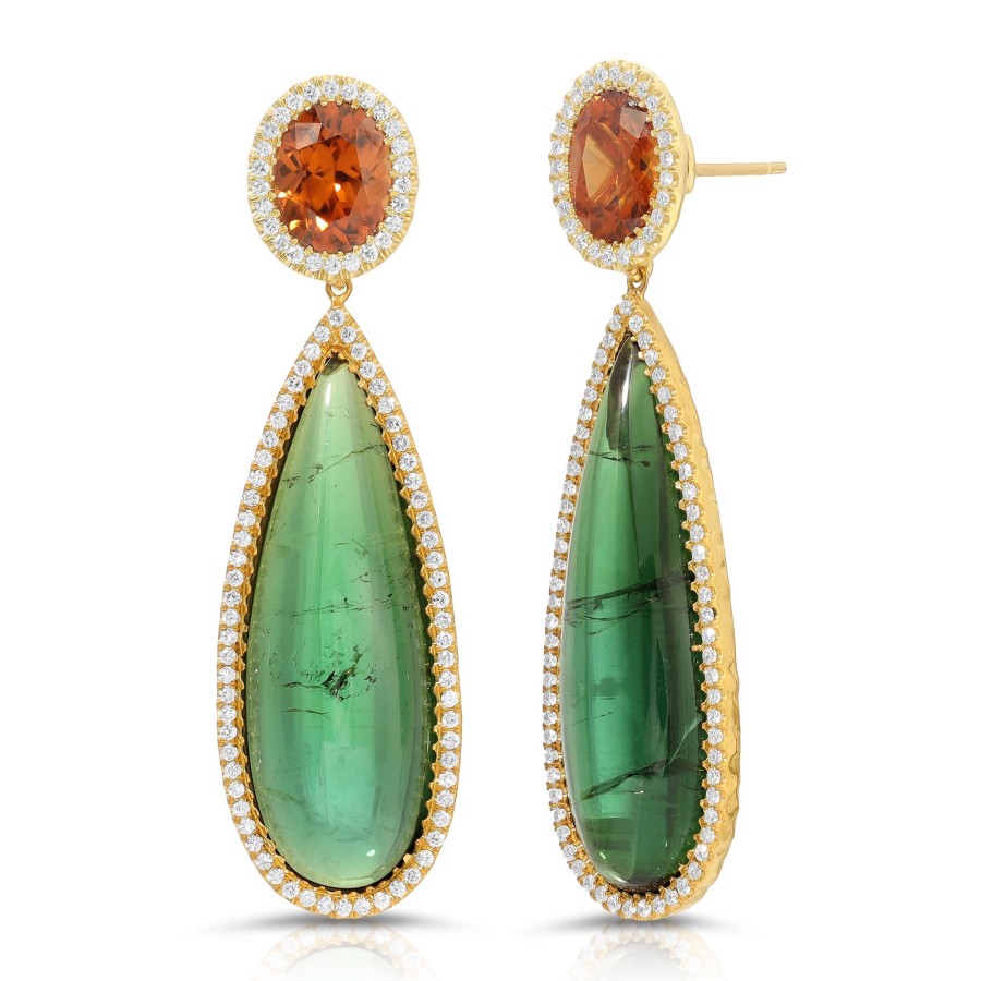 Earrings Octavia Elizabeth | Zircon & Tourmaline Earrings