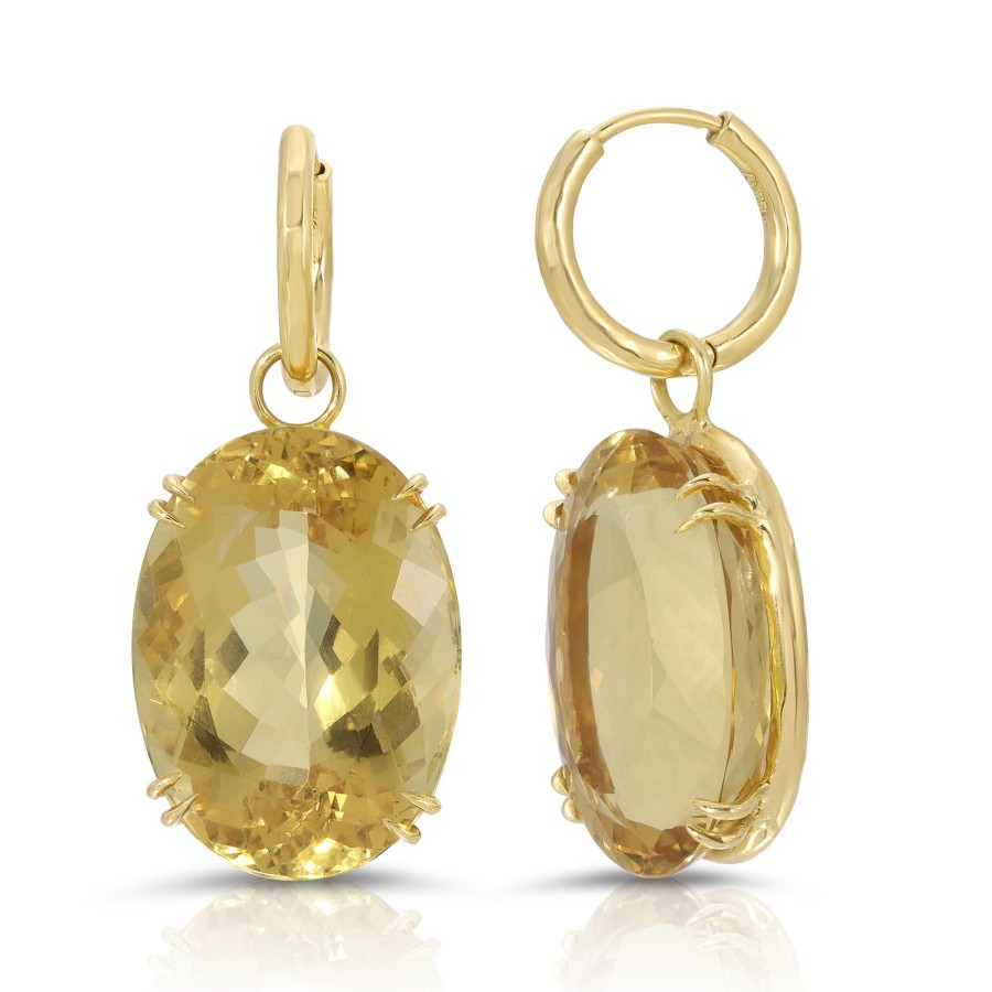 Earrings Octavia Elizabeth | Yellow Beryl Earrings