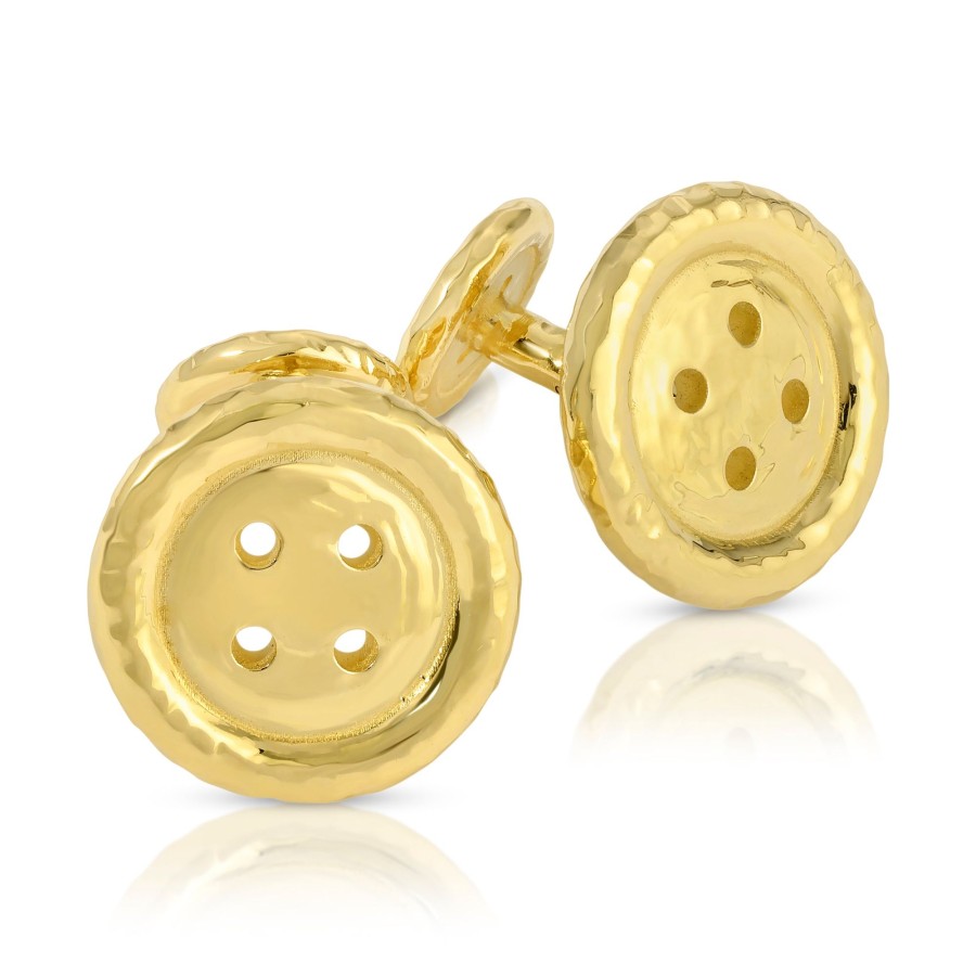 Men Octavia Elizabeth | Button Cuff Links