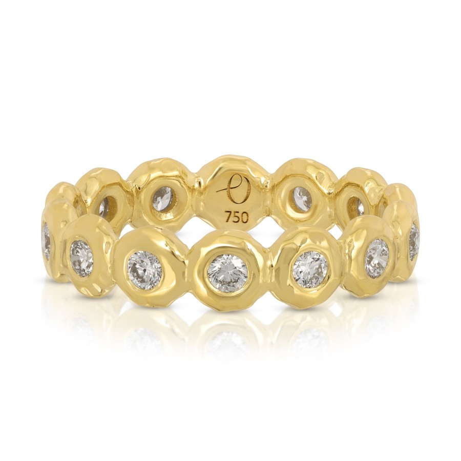 Rings Octavia Elizabeth | Nesting Gem Eternity Ring - Diamond