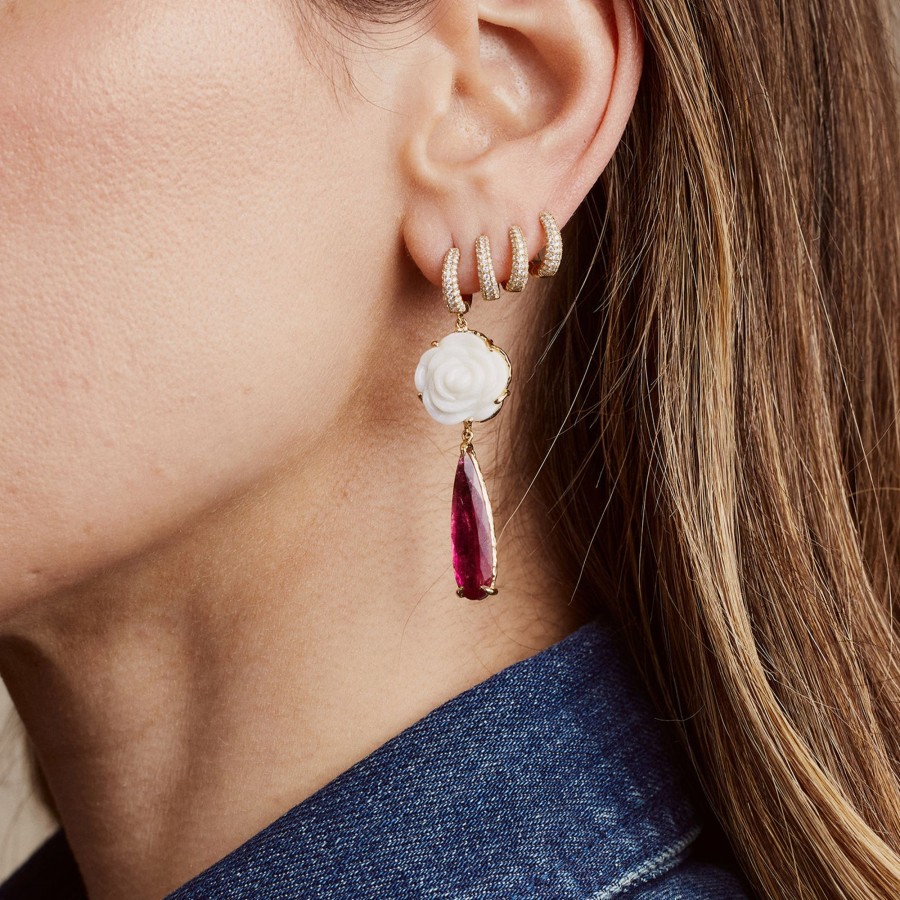 Earrings Octavia Elizabeth | Rosy Rum Swizzle Earrings