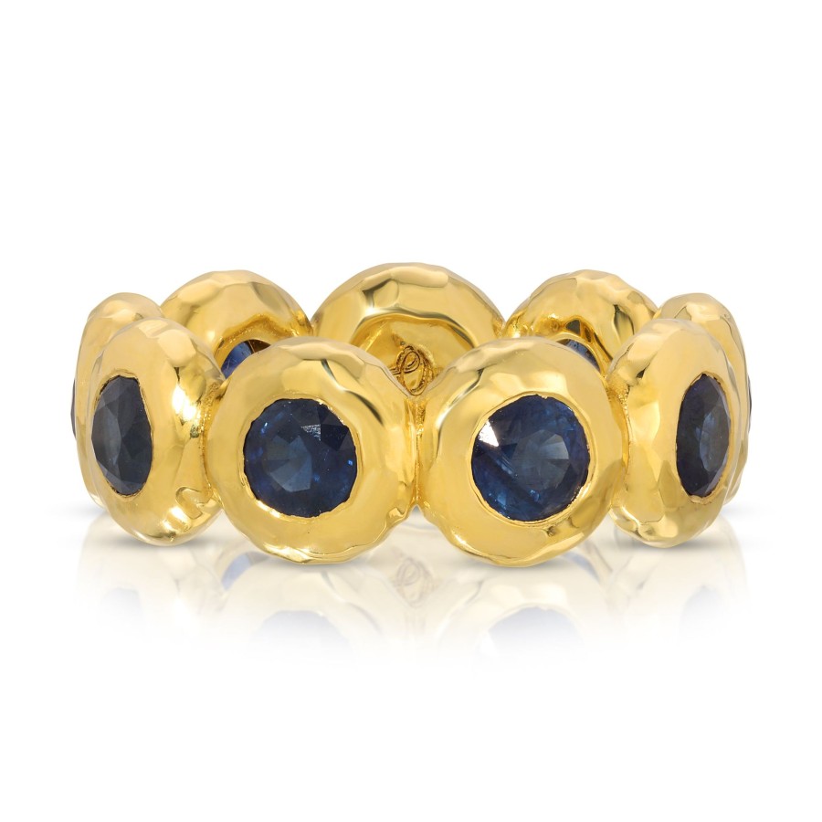 Rings Octavia Elizabeth | Nesting Gem Eternity Ring - Sapphire - Extra Large