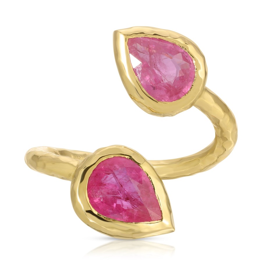 Rings Octavia Elizabeth | Moi & Toi Ring - Ruby Pear